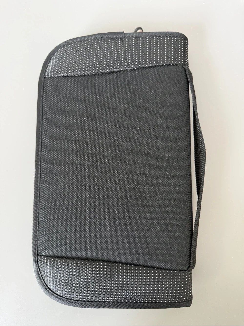 Travelon Travel Organizer Document Passport Holder with Hanging ID Case Black
